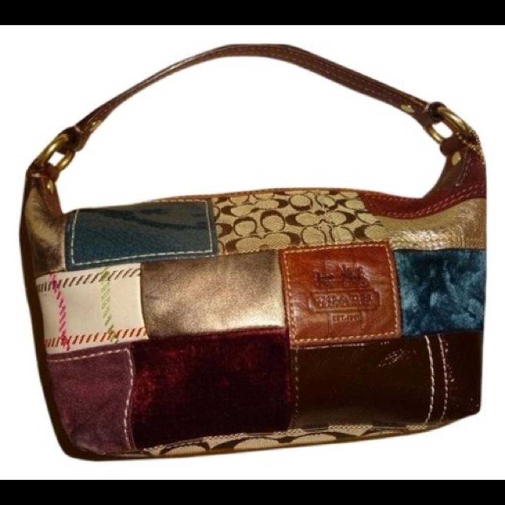 Authentic Coach Patchwork design.
